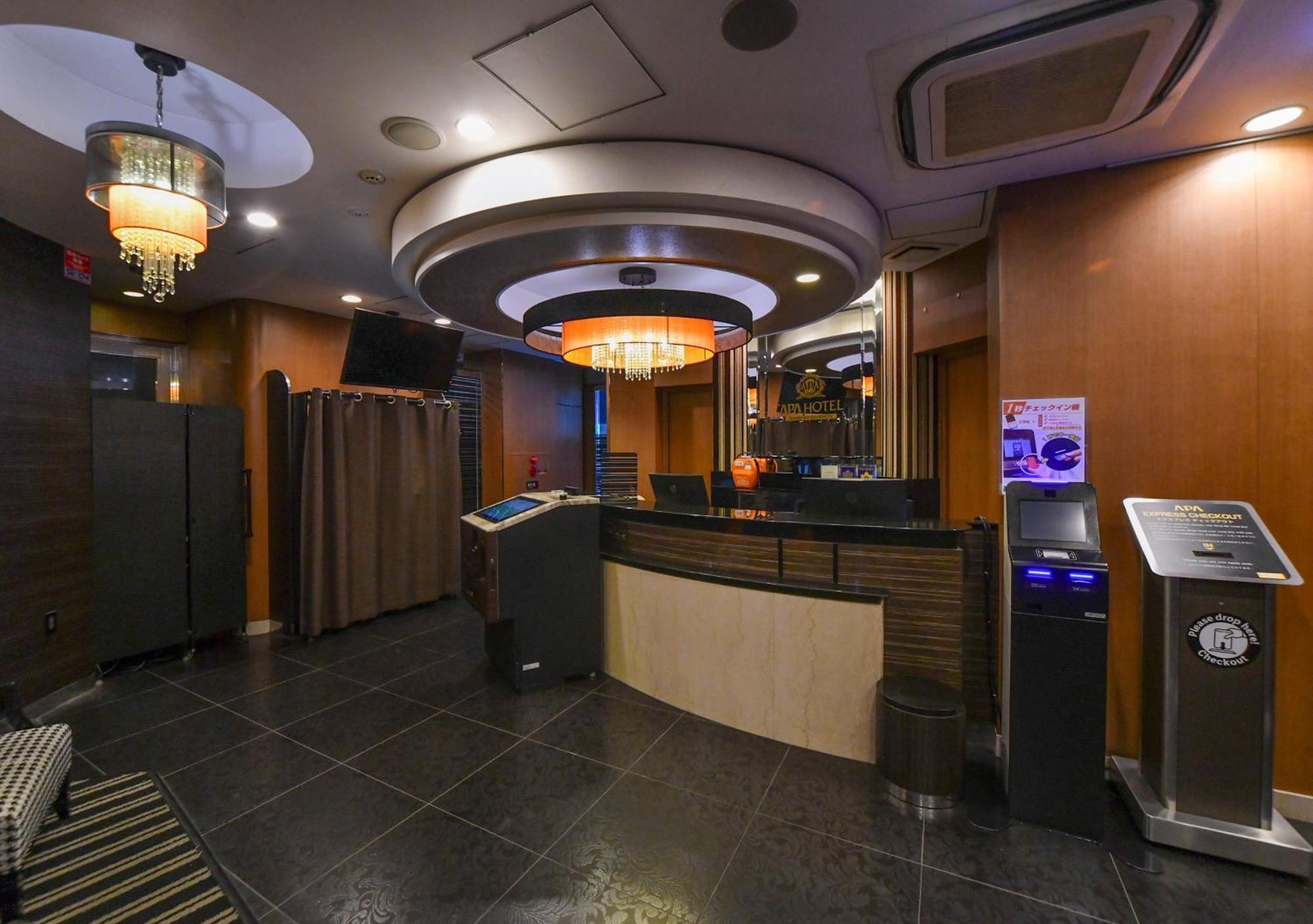 Apa Hotel Shimbashi Onarimon Tokyo Exterior photo